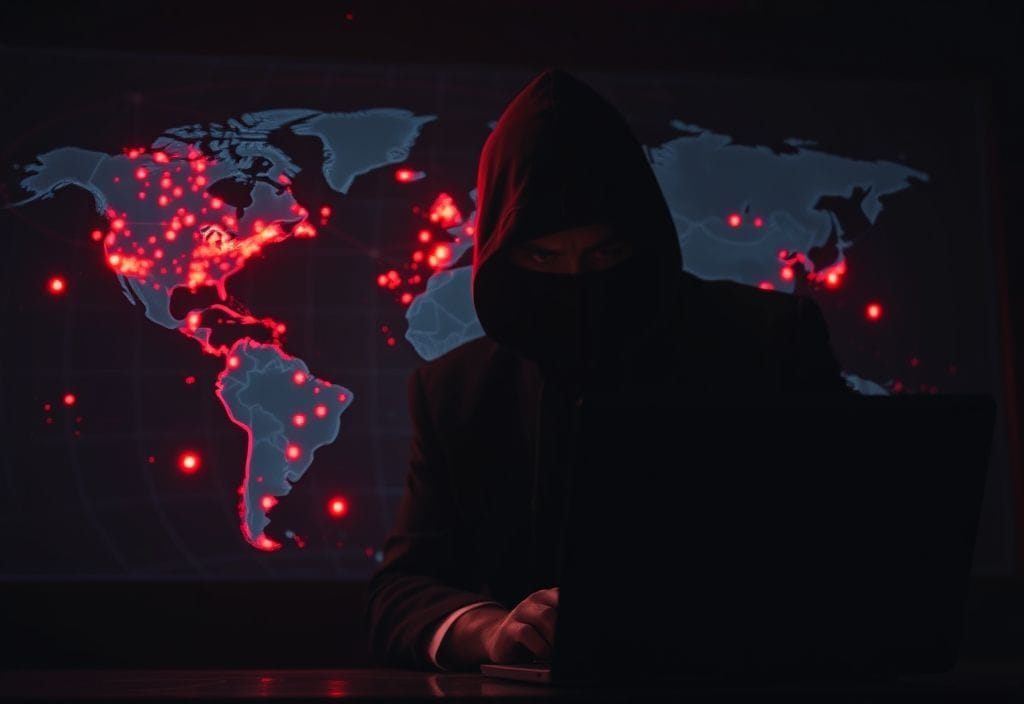 Cybersecurity threat landscape highlighting investor risks