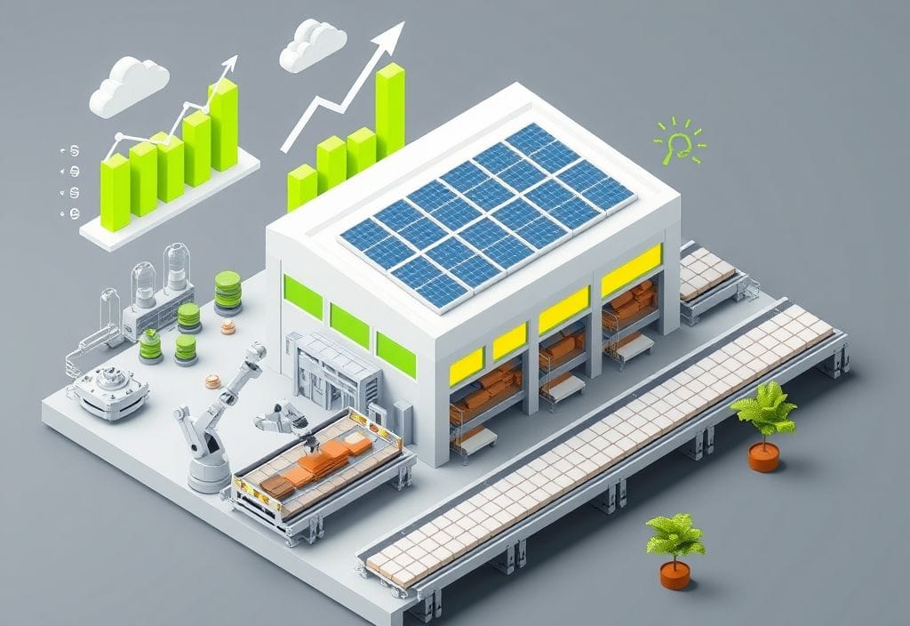 Automated Sodiceram production facility using solar energy and waste materials for cost-efficient manufacturing