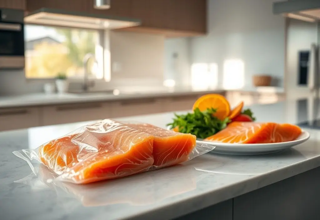 Can you freeze smoked salmon – frozen and ready-to-serve smoked salmon in a modern kitchen