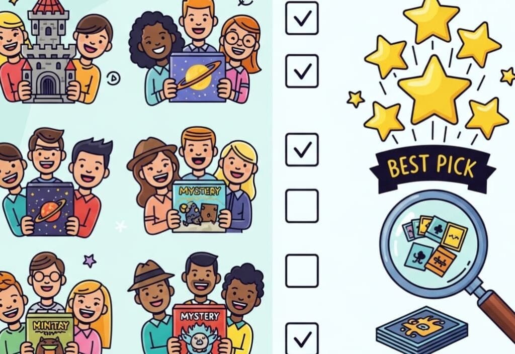 People choosing the best party game with tips, checklists, and group preferences in mind.
