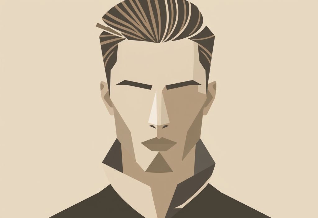 Creative personal branding concept for lifestyle grooming creators